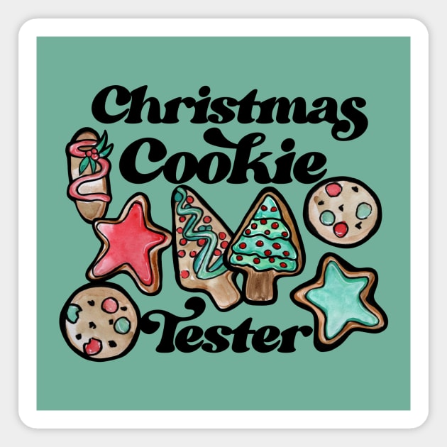 Christmas Cookie Tester Magnet by bubbsnugg